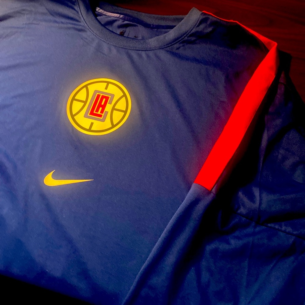 Nike official Los Angeles Clippers team long sleeve